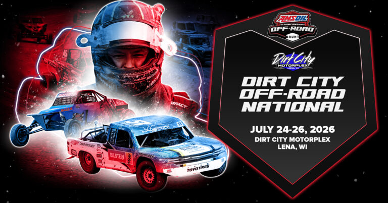 Amsoil Championship Off-Road Dirt City Nationals event poster
